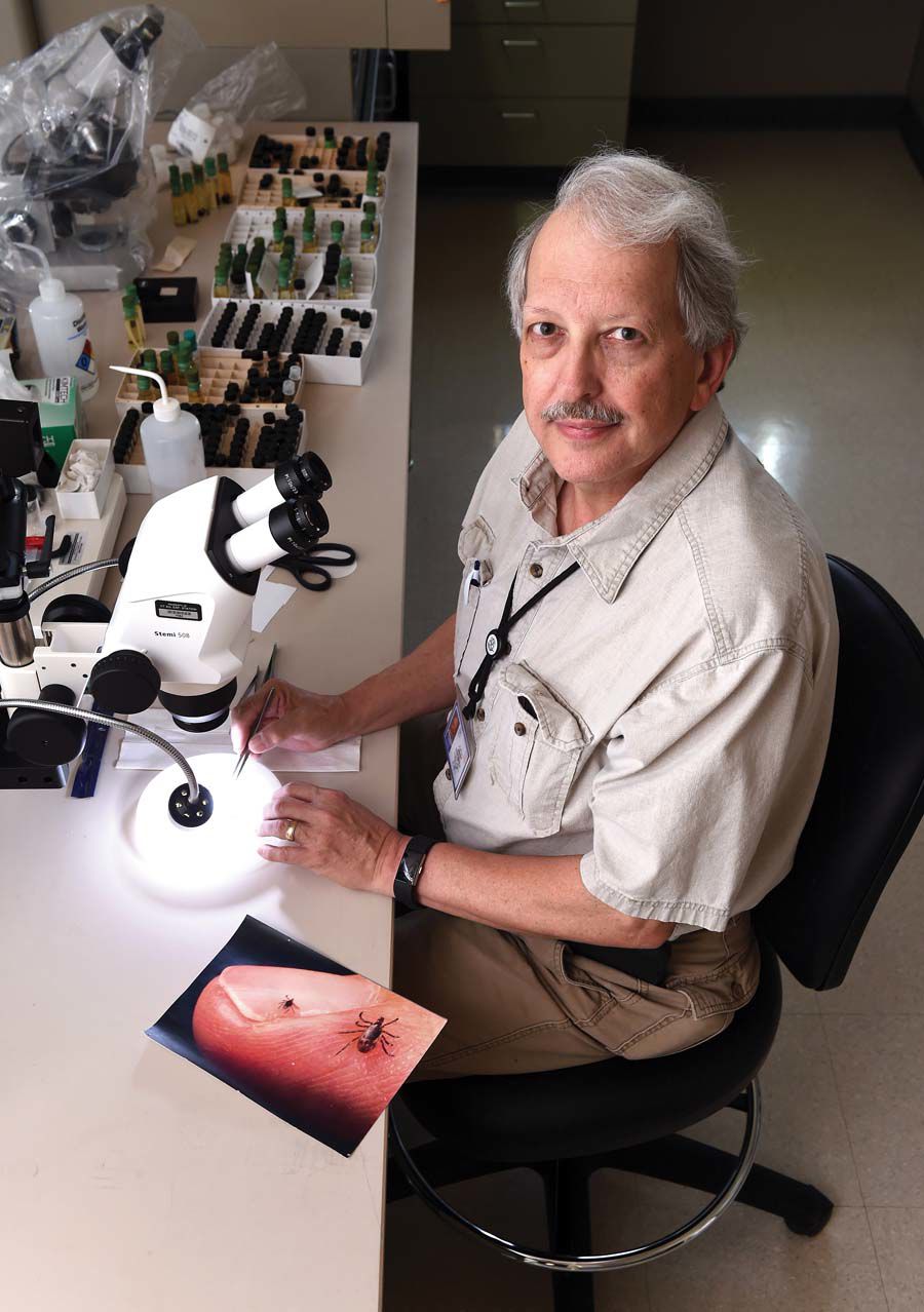 Kirby Stafford is the chief scientist and state entomologist for the Connecticut Agricultural Experiment Station in New Haven.