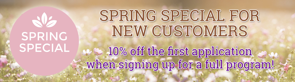 Spring Special for New Customers